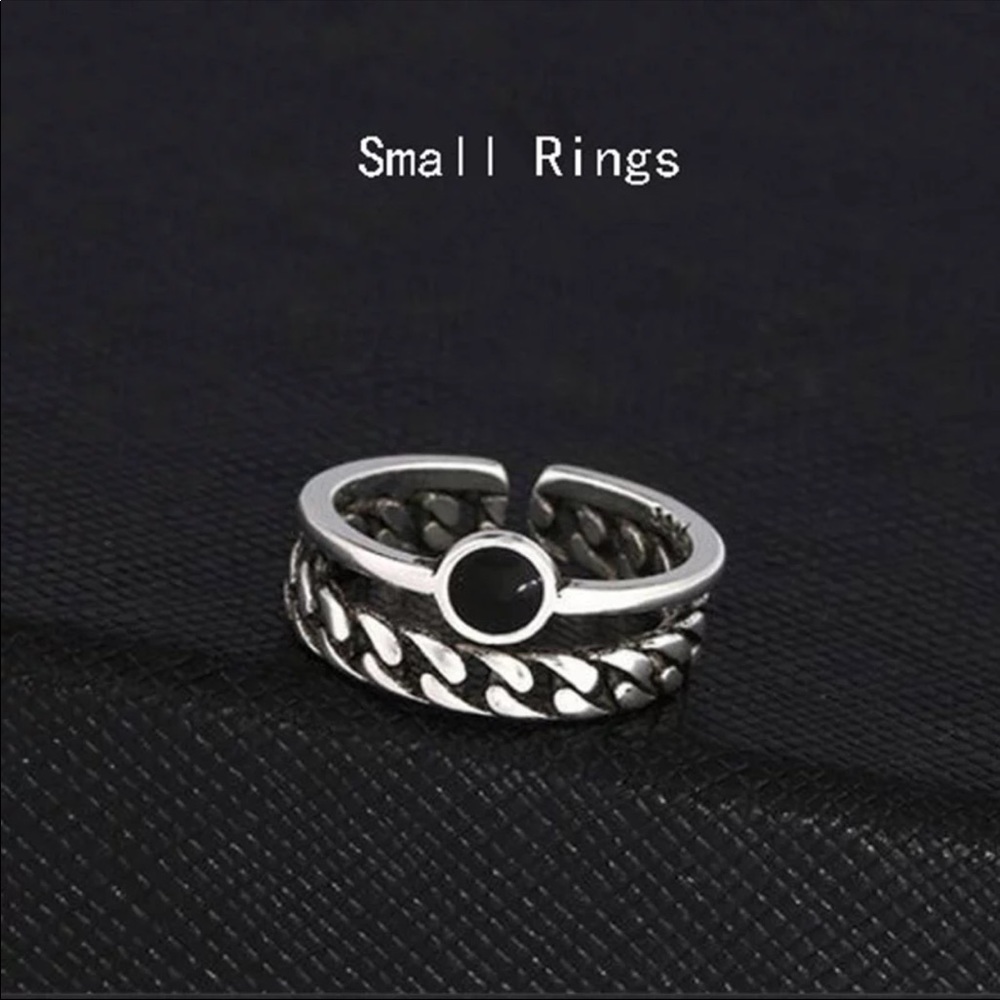 New 925 sterling silver  Adjustable Rings - Picture 2 of 2